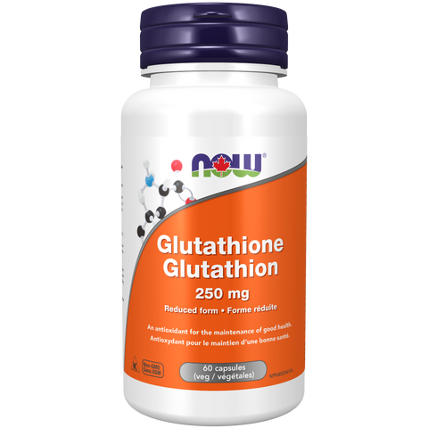 Now GLUTATHIONE 250mg, 60 Capsules