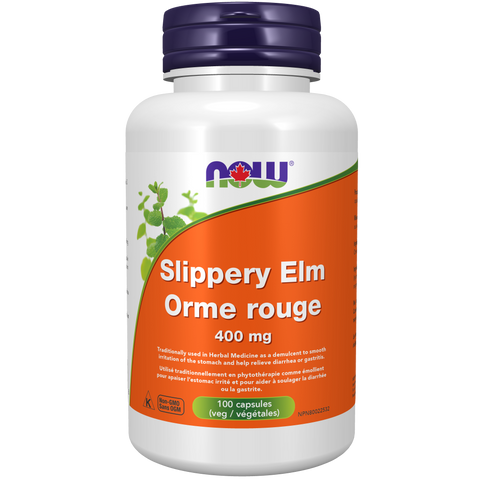 Now SLIPPERY ELM 400mg, 100 Capsules