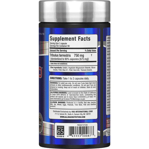 Allmax Tribx90 90 Capsules