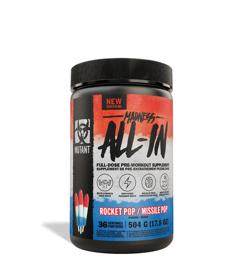 Mutant MADNESS ALL-IN, 36 Servings