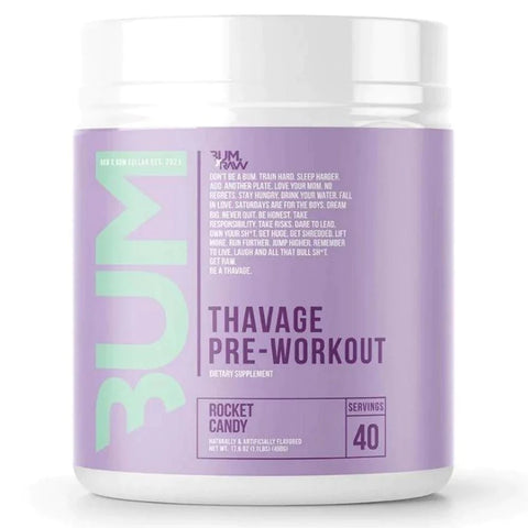 Cbum x Raw THAVAGE PRE-WORKOUT, 40 Servings