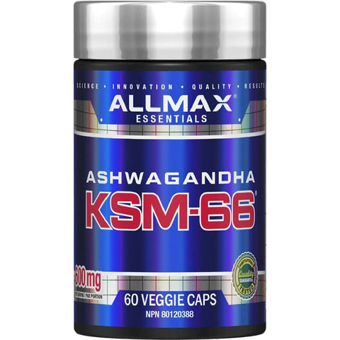 Allmax KSM-66 Ashwagandha 60 Capsules