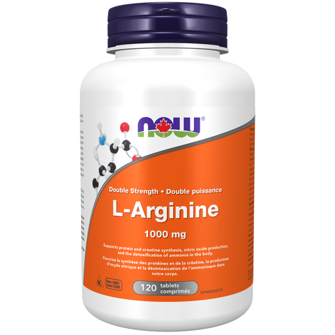 Now L-ARGININE, 120 Tablets