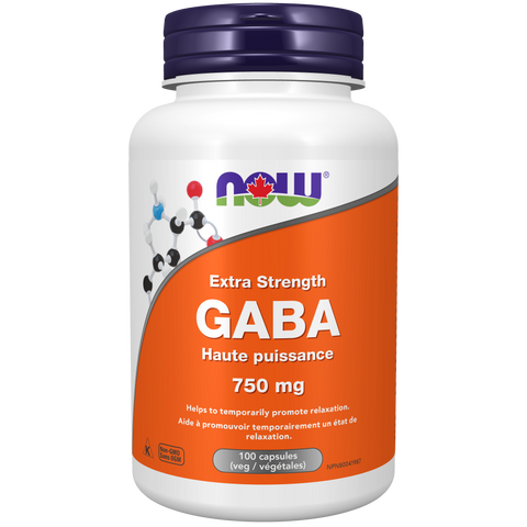 Now GABA, 100 Capsules