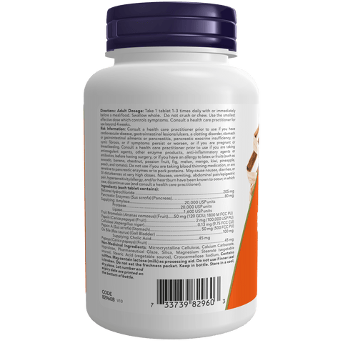 Now SUPER ENZYMES, 180 Tablets