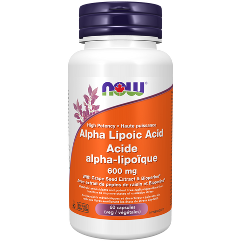 Now ALPHA LIPOIC ACID, 60 Capsules