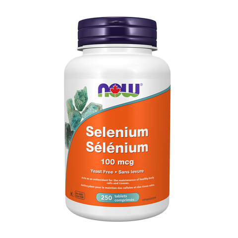 Now SELENIUM 100mcg, 250 Tablets