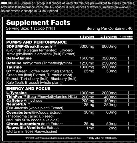 Performax Labs HYPER MAX, 40 Servings