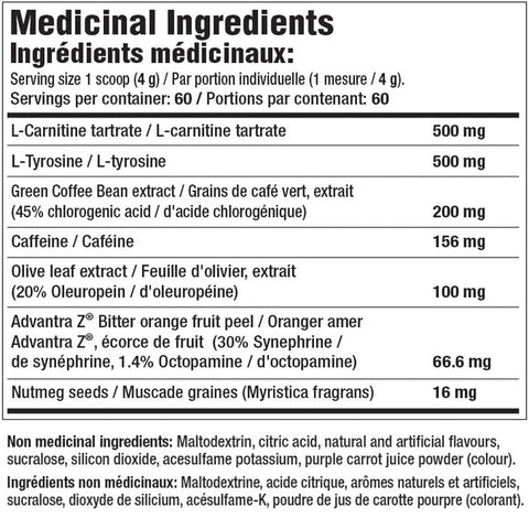 Mammoth BURN, 60 Servings