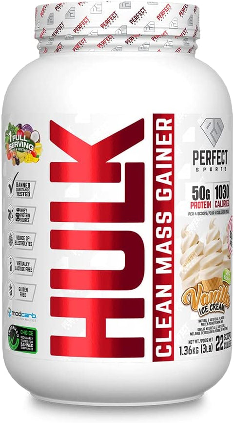 Perfect Sports HULK CLEAN MASS GAINER, 3lbs