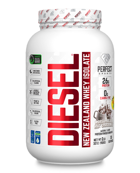 Perfect Sports DIESEL (New Zealand Whey Protein Isolate), 2lb