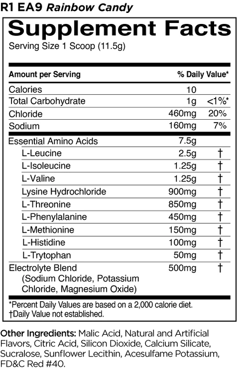 Rule One ESSENTIAL AMINO 9, 30 Servings