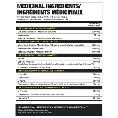 Magnum LIMITLESS, 40 Servings