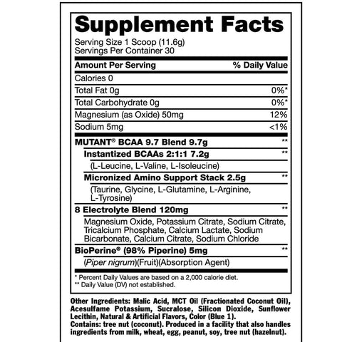 Mutant BCAA 9.7, 30 Servings