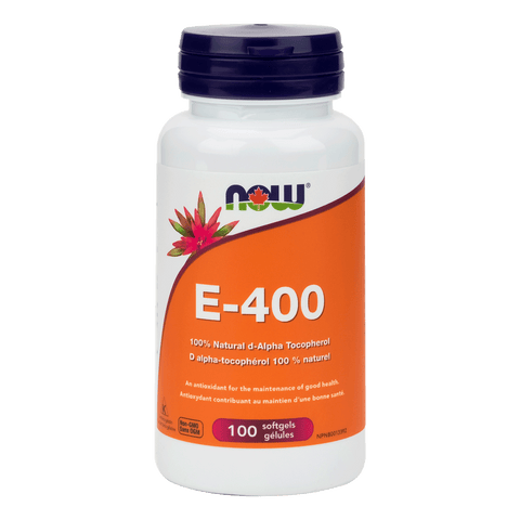 Now E-400 IU, 100 Softgels