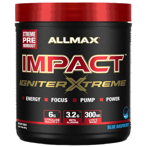 Allmax IMPACT IGNITER XTREME, 40 Servings (Expiration Sept 30,2024)